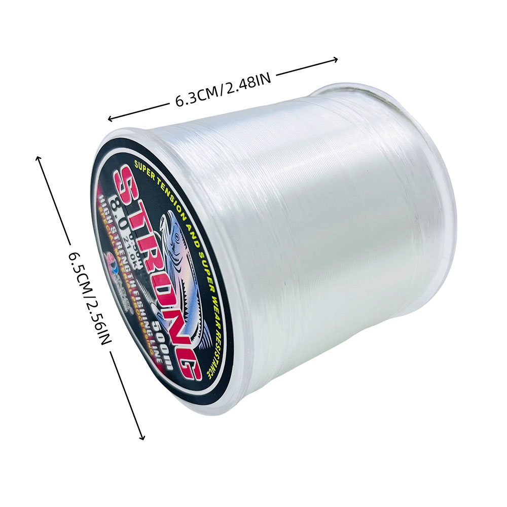 Limnoid 500 メートルナイロン釣り糸フッ素カーボン - Fluorocarbon Line のレビューと価格