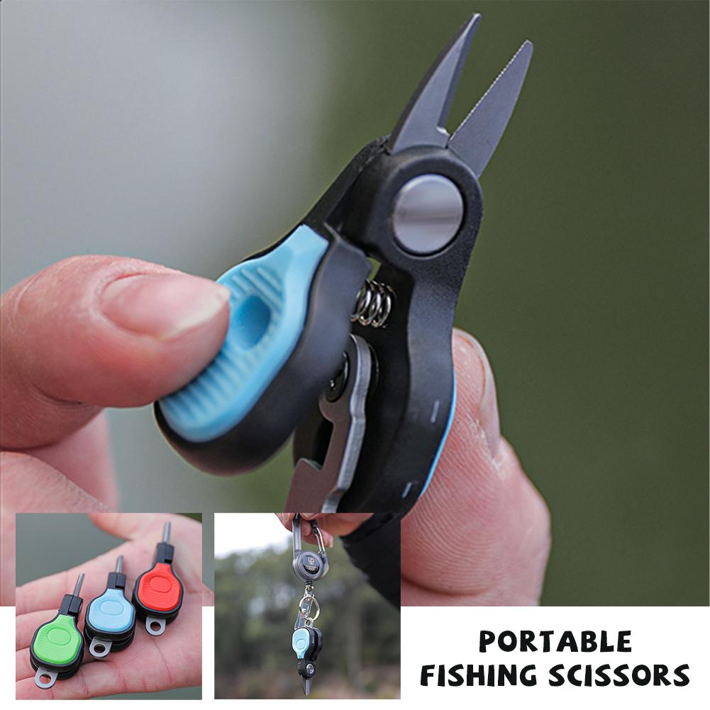 ポータブルステンレス鋼ルアーはさみ釣り糸PEラインカッター鋸 - Fishing Line Cutter のレビューと価格