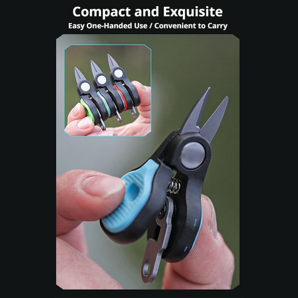 ポータブルステンレス鋼ルアーはさみ釣り糸PEラインカッター鋸 - Fishing Line Cutter のレビューと価格