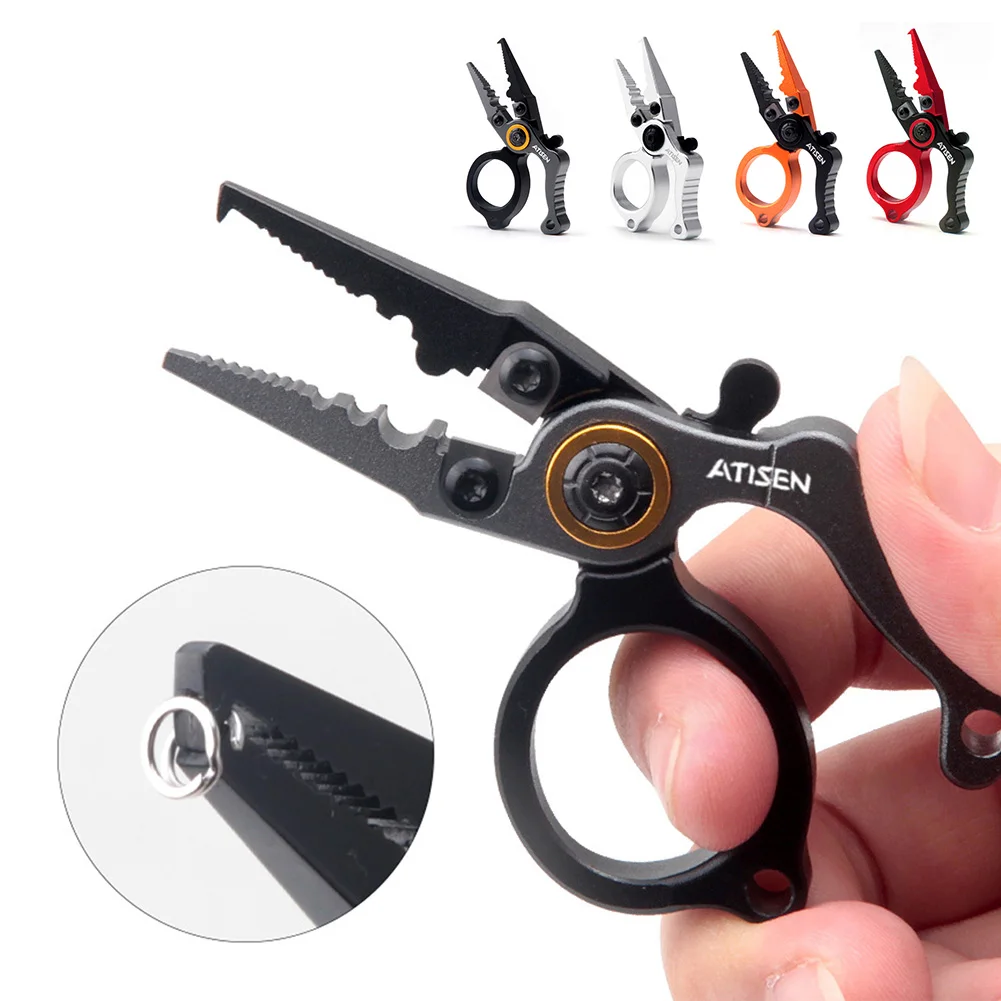 釣りプライヤー ミニサイズ アウトドア釣りツール アルミ合金 - Fishing Line Cutter のレビューと価格