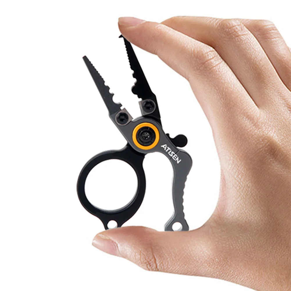 釣りプライヤー ミニサイズ アウトドア釣りツール アルミ合金 - Fishing Line Cutter のレビューと価格