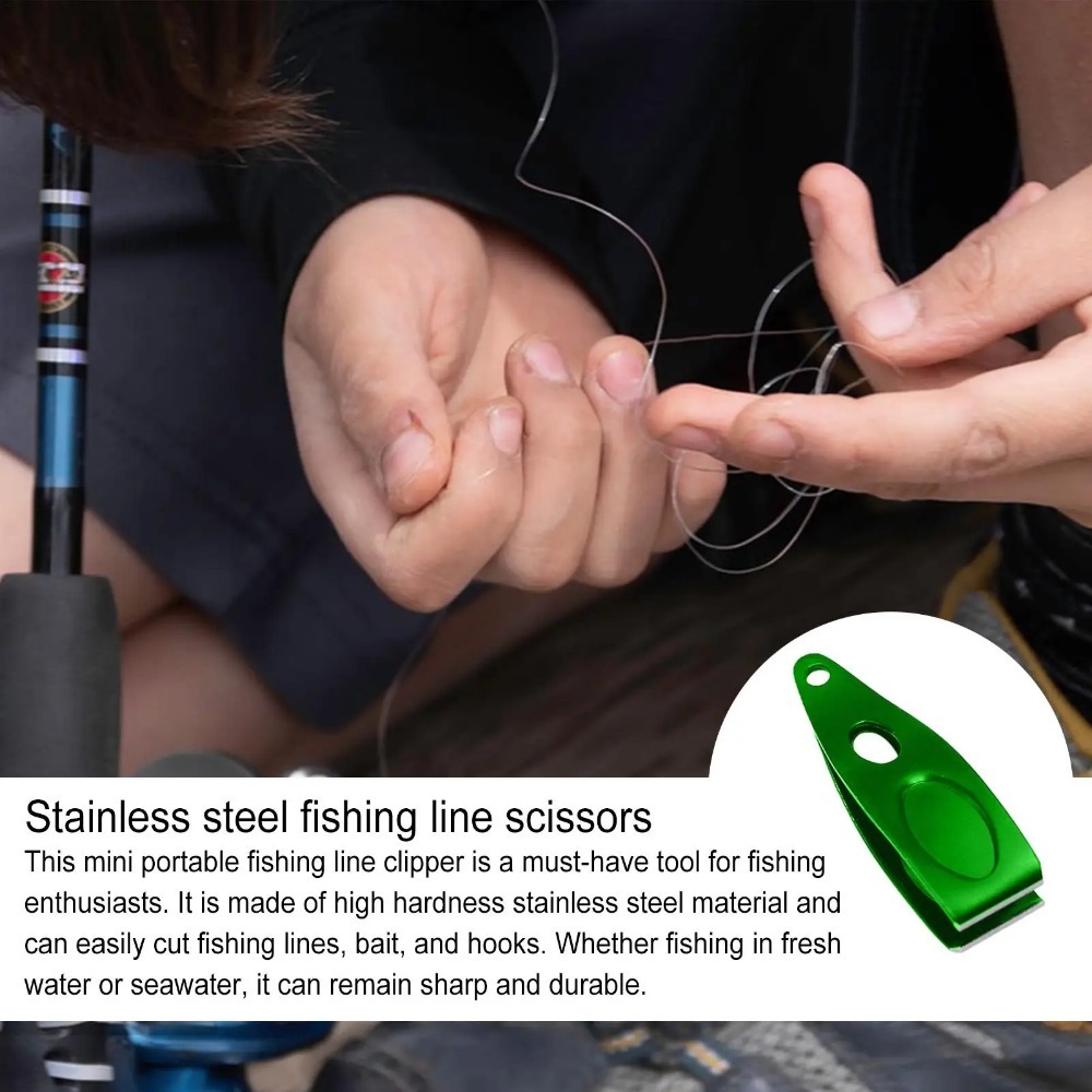 1個入りポータブル釣り糸カッター ナイロンカーボンワイヤー用 - Fishing Line Cutter のレビューと価格