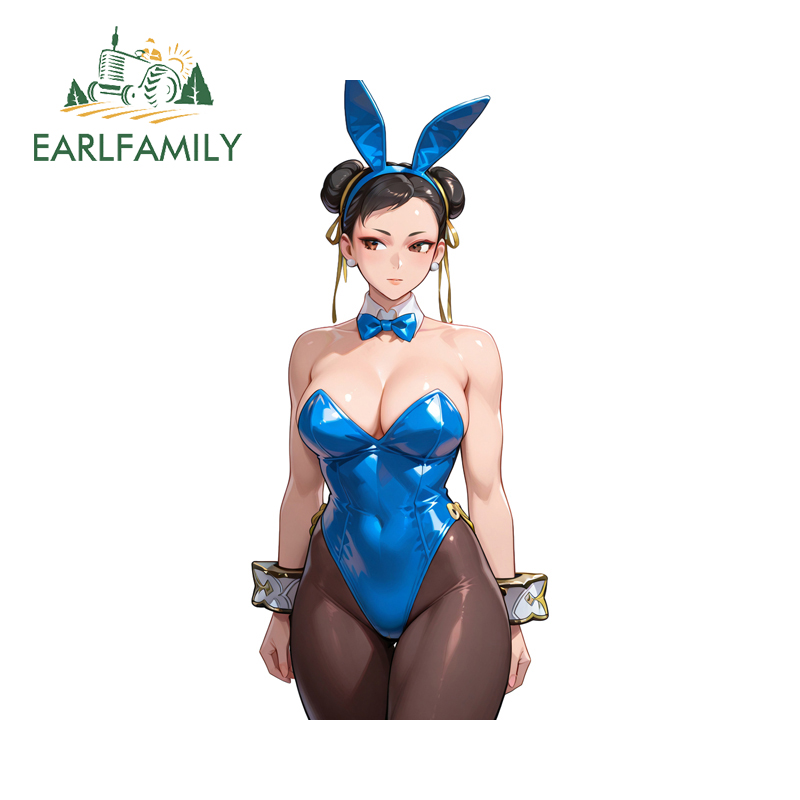 EARLFAMILY 春麗バニーガールクールな人格ステッカー - Fishing Line Box のレビューと価格